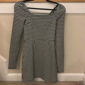 Francesca’s Mini Black and White Dress